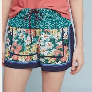 Anthropologie Hei Hei Floral Shorts